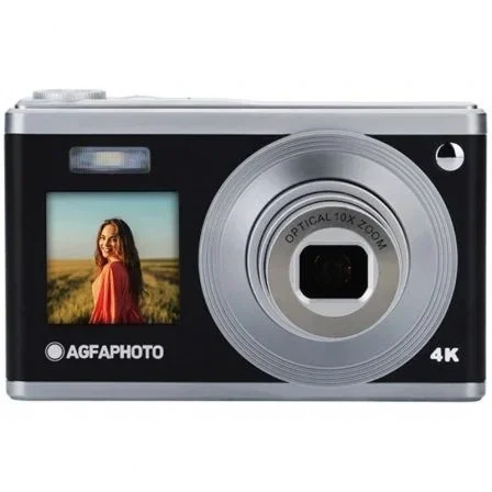 AgfaPhoto Cámara Digital Realishot DC9200 DC9200BK - 24 MP - Video 4K - Compacta - Negra AgfaPhoto Cámara Digital Realishot DC9200 DC9200BK - 24 MP - Video 4K - Compacta - Negra